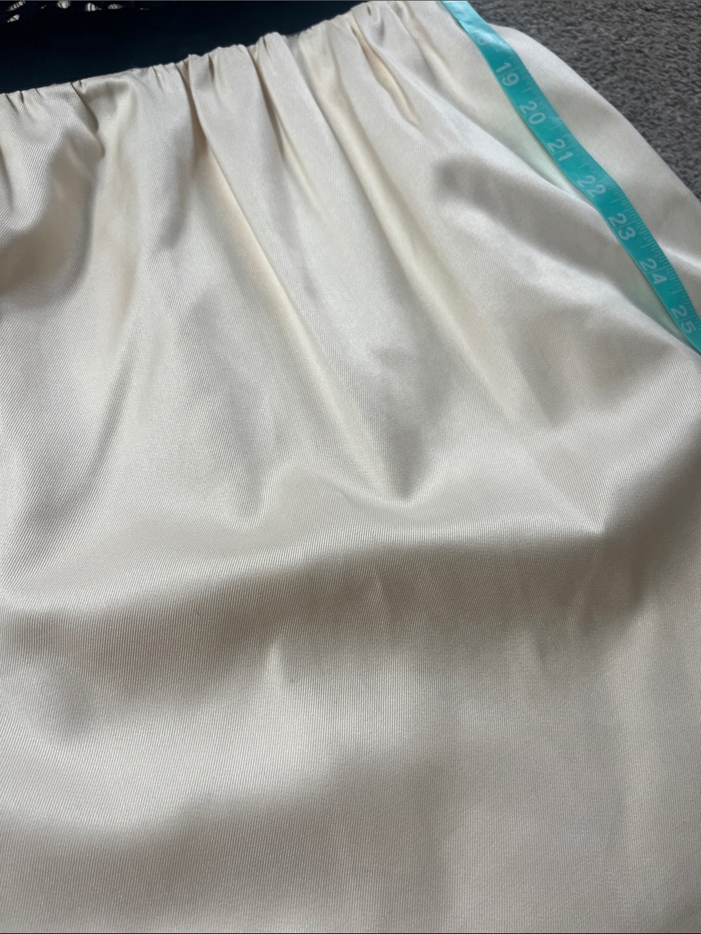NWT Milly of New York Wool Silk Cotton Black Lace Cream Party Dress Bow Back sz6 - Picture 15 of 16